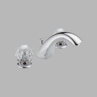 Delta Classic Widespread Bathroom Faucet with Double Knob Handles