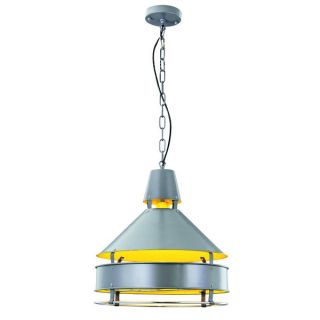 Elegant Lighting Industrial Collection Pendant lamp with Grey Finish