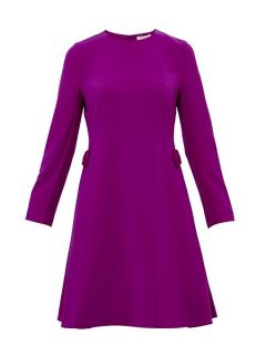Ted Baker Emorly Side Bow Dress Purple