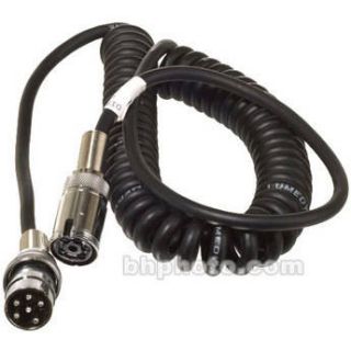 Lumedyne 7 Head to Power Pack Extension Cord   Coiled HCCD