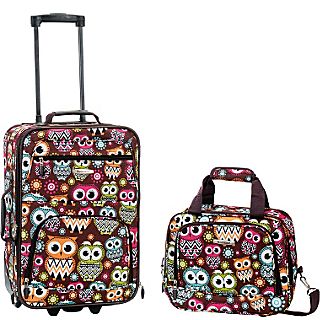 Rockland Luggage Rio 2 Piece Carry On Luggage Set