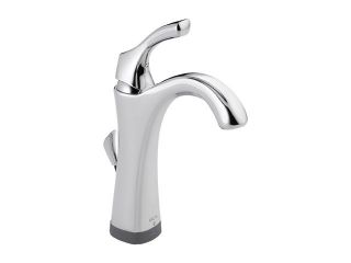 DELTA 592T DST Addison Single Handle Lavatory Faucet with Touch2O.xt Technology Chrome  Bathroom Faucet