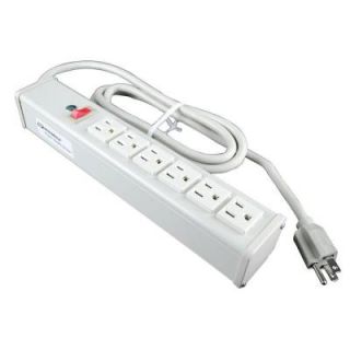 Legrand/Wiremold 15 ft. 6 Outlet Office Power Strip with On/Off Switch R612